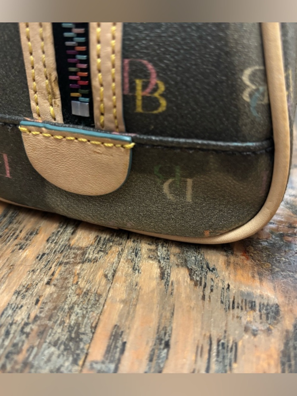 Dooney & Bourke Signature Mini Bowler Bag - Picture 13 of 16